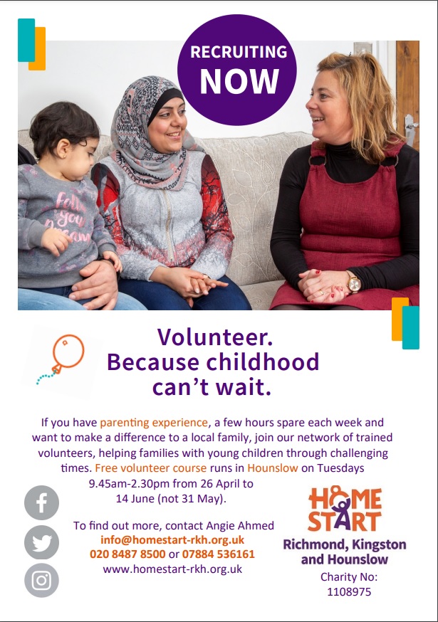 Volunteers needed to support local families